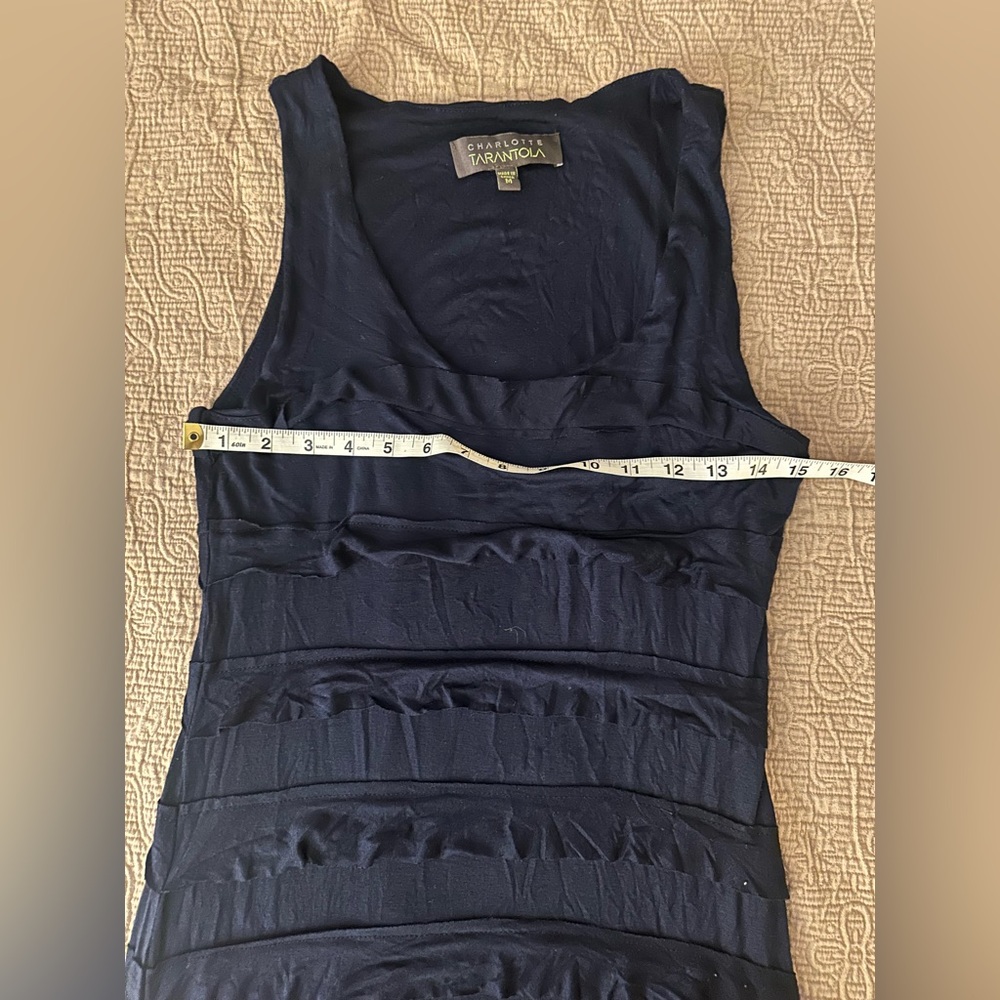 Charlotte Tarantola Black Ruffled Maxi Dress - Picture 4 of 6
